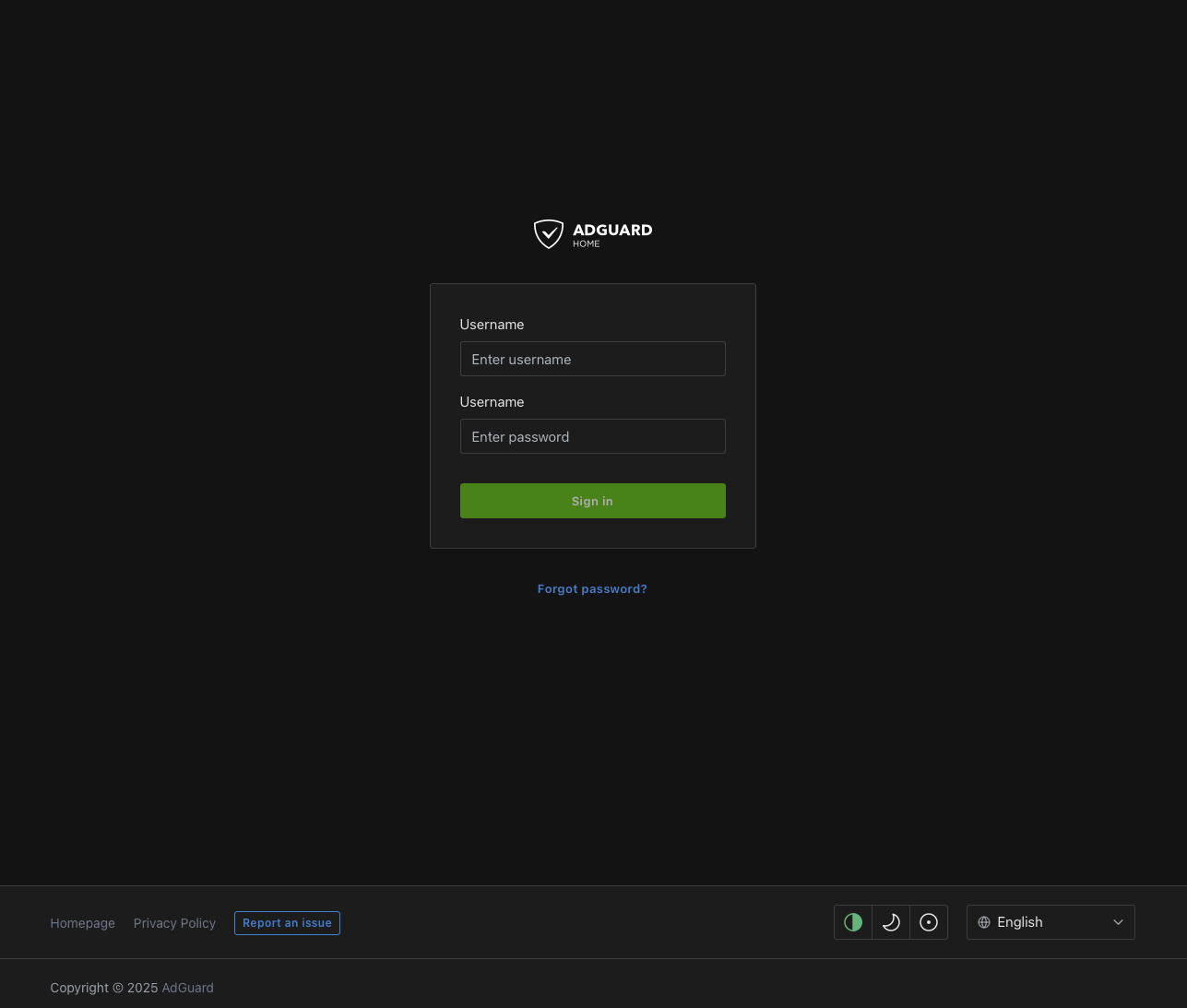 adguard login
